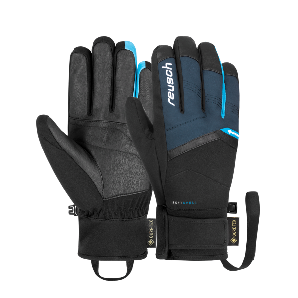 Reusch Blaster GORE-TEX 6301329 4471 black blue 1